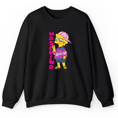 The Simpsons Lisa Simpson Moschino Unisex Sweatshirt TAS14077