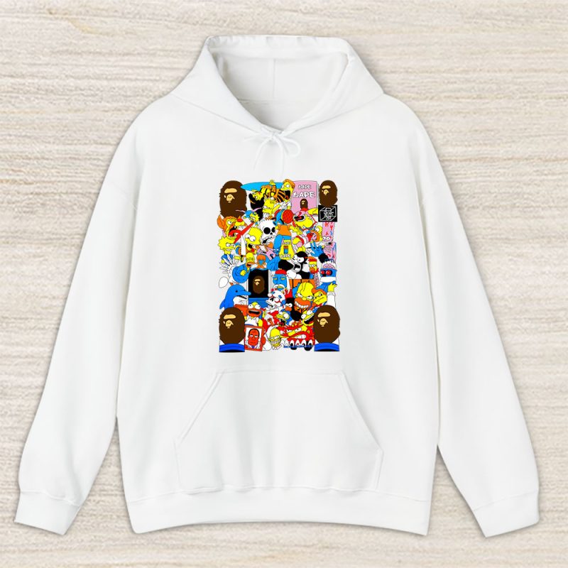 The Simpsons Treehouse Of Horror Bape Unisex Hoodie TAH14087