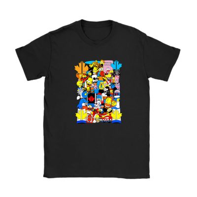 The Simpsons Treehouse Of Horror Dsquared2 Unisex T-Shirt Cotton Tee TAT14088