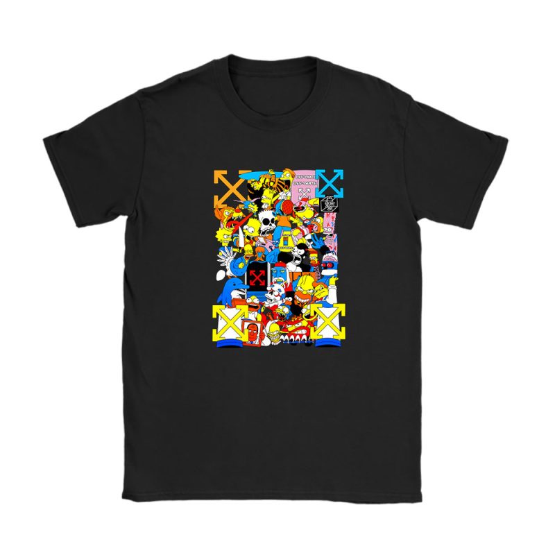 The Simpsons Treehouse Of Horror Off-White Unisex T-Shirt Cotton Tee TAT14092