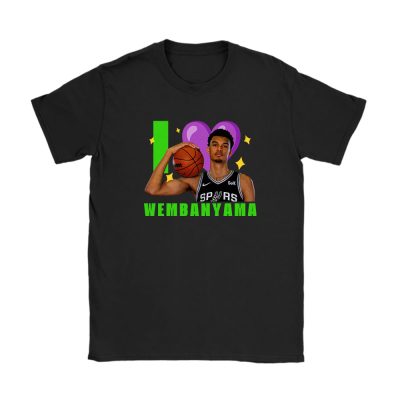 Victor Wembanyama 1 Alien X San Antonio Spurs Basketball Team X Gift For Fan Unisex T-Shirt Cotton Tee TAT14282