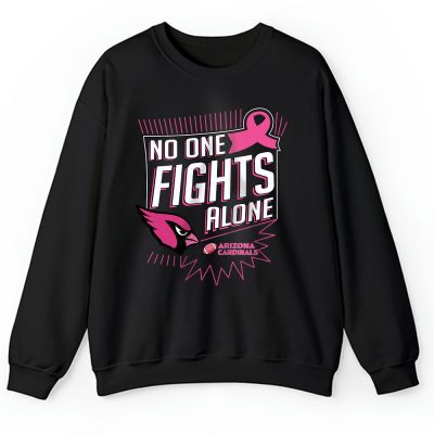 Arizona Cardinals Support Cancer Warrior x No One Fight Alone Unisex Sweatshirt TAS15853