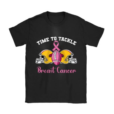 Arizona Cardinals Support Cancer Warrior x Time To Tackle Breast Cancer Unisex T-Shirt Cotton Tee TAT15854