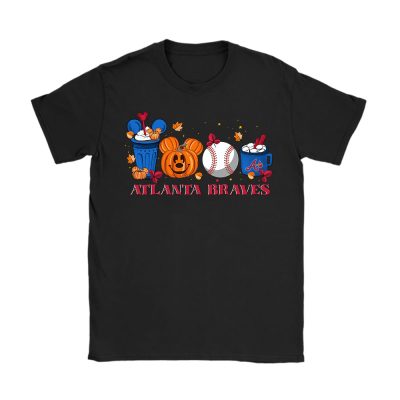 Atlanta Braves x Halloween Horror Nights x Pumpkin Face Unisex T-Shirt Cotton Tee TAT15539