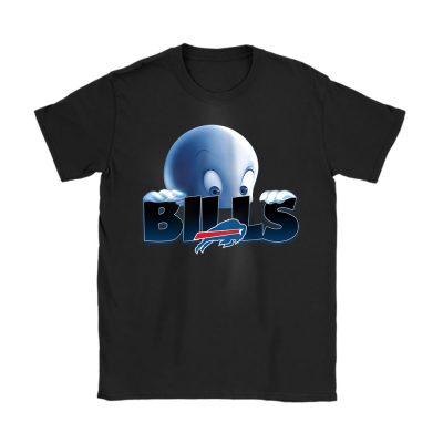 Buffalo Bills x Halloween Time x Casper The Friendly Ghost Unisex T-Shirt Cotton Tee TAT16229