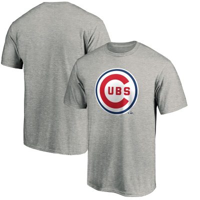 Chicago Cubs Heather Gray Cooperstown Collection Forbes Unisex T-Shirt Cotton Tee