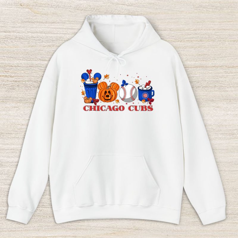 Chicago Cubs x Halloween Horror Nights x Pumpkin Face Unisex Hoodie TAH14729