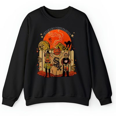 Chicago White Sox x Halloween Horror Nights x Pumpkin Face Unisex Sweatshirt TAS14738