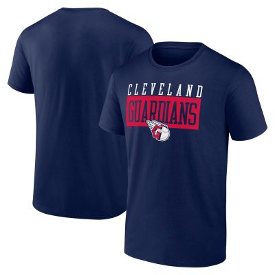 Cleveland Guardians Navy Hard To Beat Unisex T-Shirt Cotton Tee