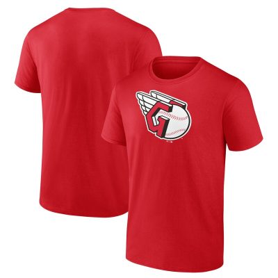 Cleveland Guardians Red Logo Team Unisex T-Shirt Cotton Tee