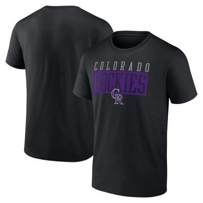 Colorado Rockies Black Hard To Beat Unisex T-Shirt Cotton Tee