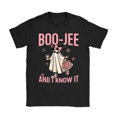 Coquette Boojee Ghost Halloween Chanel Unisex T-Shirt Cotton Tee TAT14646