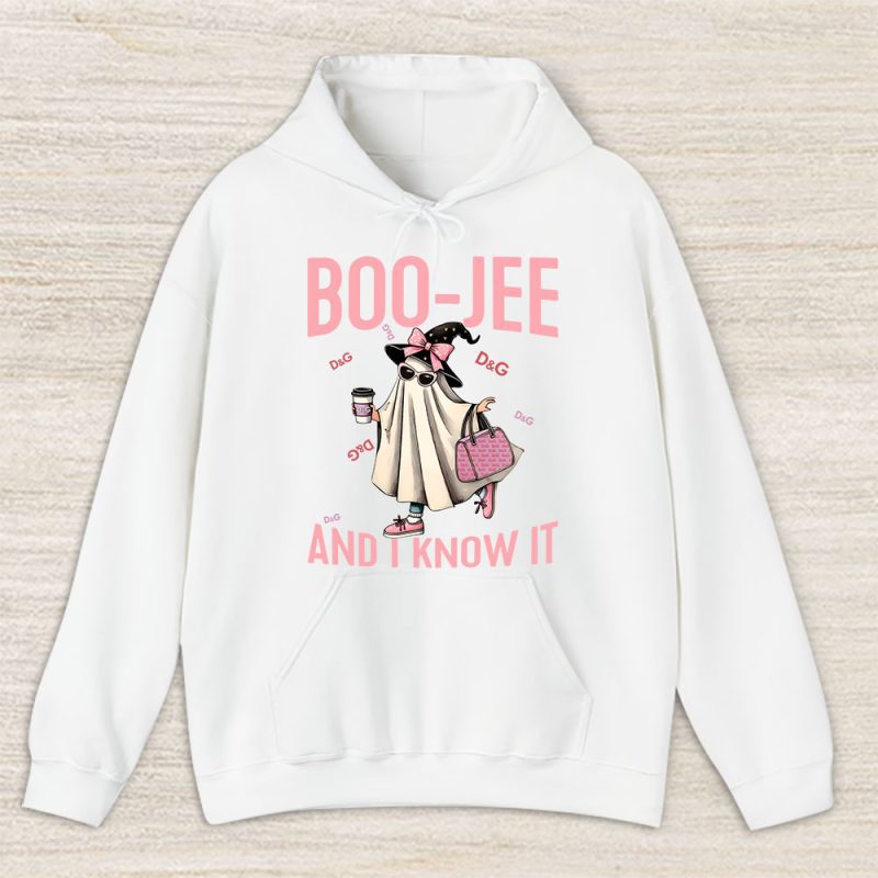 Coquette Boojee Ghost Halloween Dolce & Gabbana Unisex Hoodie TAH14647