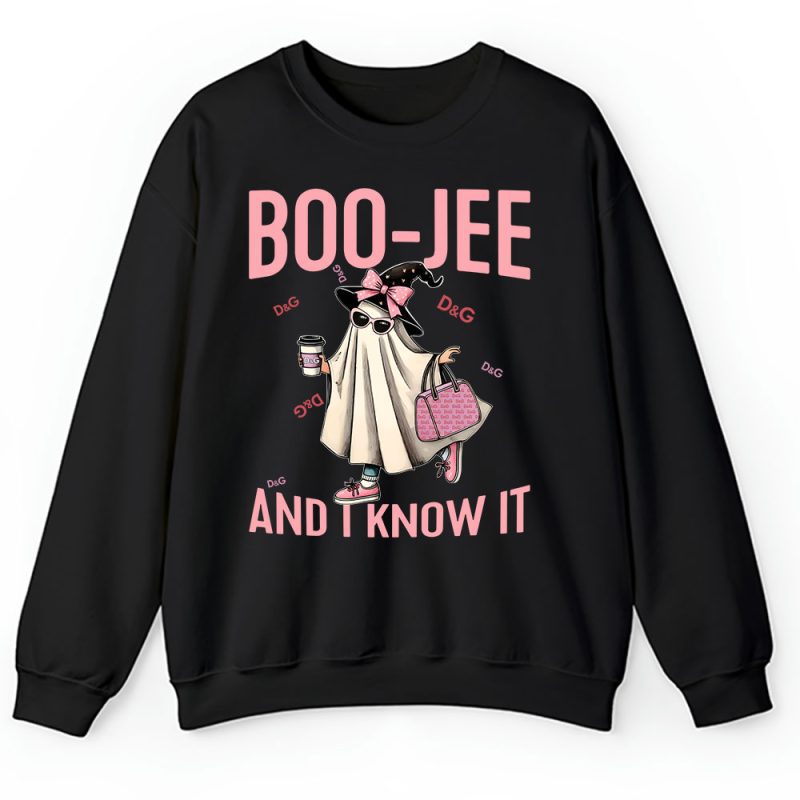 Coquette Boojee Ghost Halloween Dolce & Gabbana Unisex Sweatshirt TAS14647