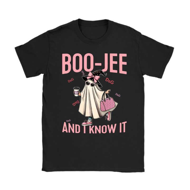 Coquette Boojee Ghost Halloween Dolce & Gabbana Unisex T-Shirt Cotton Tee TAT14647