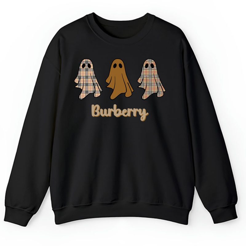 Cute Ghost Boujee Boojee Spooky Halloween Burberry Unisex Sweatshirt TAS14650