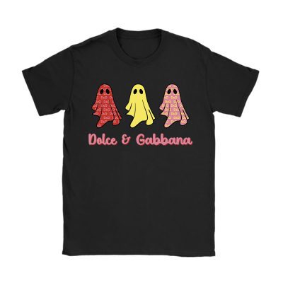 Cute Ghost Boujee Boojee Spooky Halloween Dolce & Gabbana Unisex T-Shirt Cotton Tee TAT14651