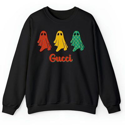 Cute Ghost Boujee Boojee Spooky Halloween Gucci Unisex Sweatshirt TAS14652