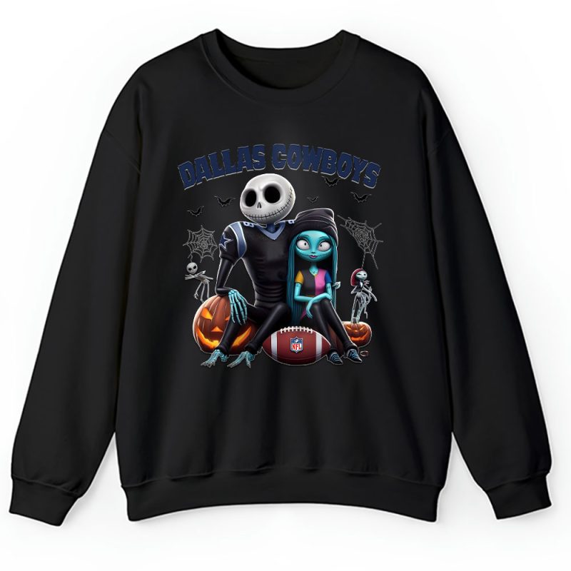 Dallas Cowboys x Halloween NFL x Jack And Sally Unisex Sweatshirt TAS16318