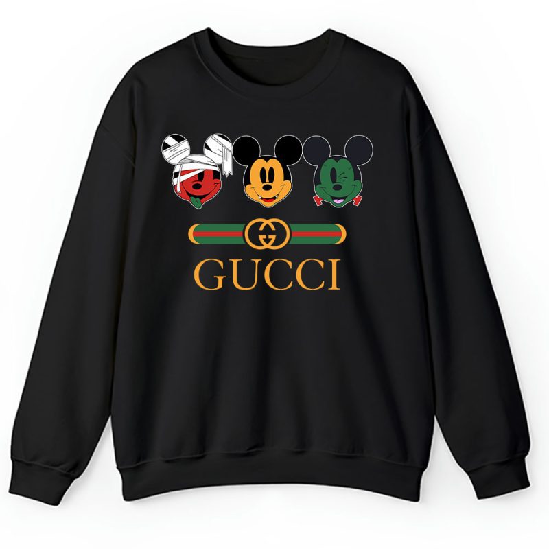 Disney Mickey Happy Halloween Gucci Unisex Sweatshirt TAS14655