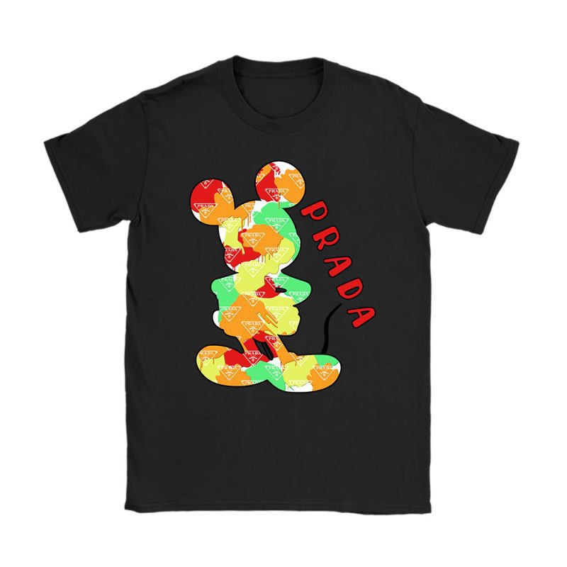 Disney Mickey Prada Unisex T-Shirt Cotton Tee TAT14605