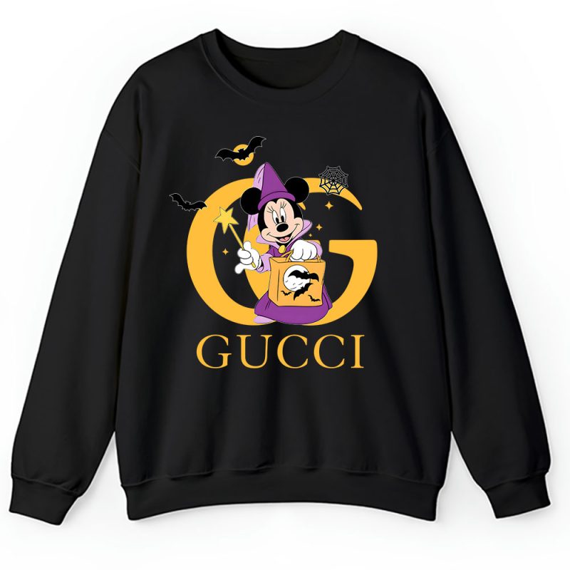 Disney Minnie Happy Halloween Gucci Unisex Sweatshirt TAS14656