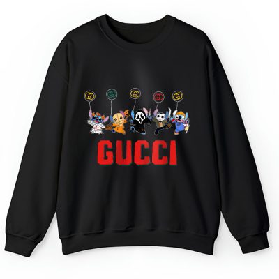 Disney Stitch Hapyy Halloween Gucci Unisex Sweatshirt TAS15110