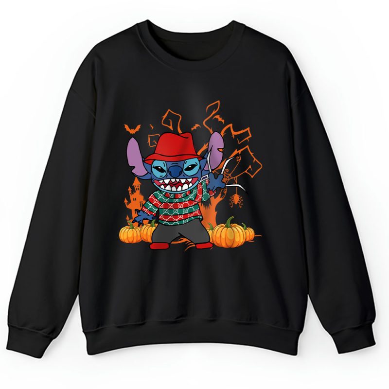 Disney Stitch Hapyy Halloween Gucci Unisex Sweatshirt TAS15111