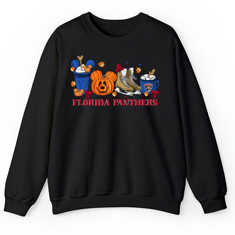 Florida Panthers x Halloween Horror Nights x Pumpkin Face Unisex Sweatshirt TAS14778