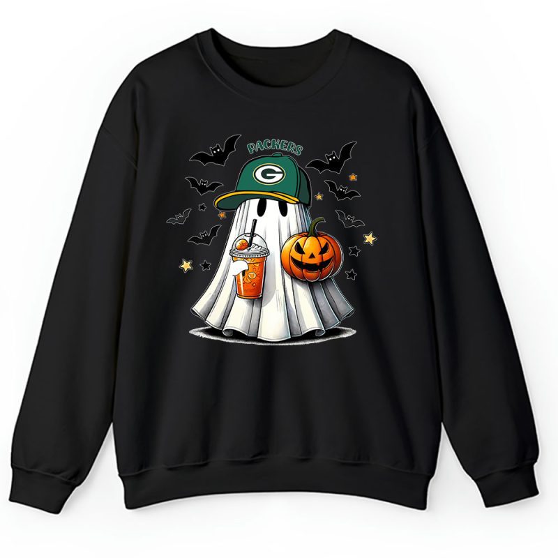 Green Bay Packers x Halloween Holiday NFL x Cute Ghost Unisex Sweatshirt TAS14783