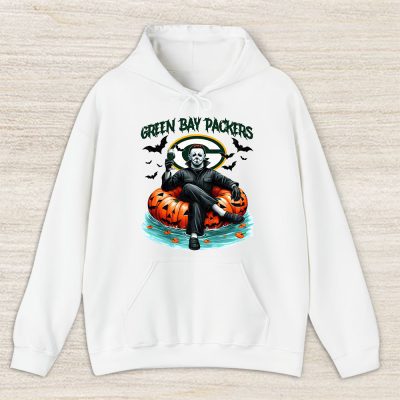 Green Bay Packers x Halloween Horror x Michael Myers Masked Killer Unisex Hoodie TAH14789