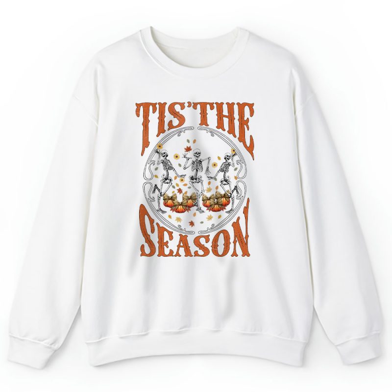 Halloween Tis The Season Skeleton Louis Vuitton Unisex Sweatshirt TAS15113