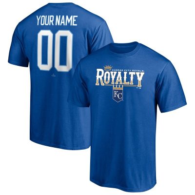 Kansas City Royals Royal Hometown Legend Personalized Name & Number Unisex T-Shirt Cotton Tee