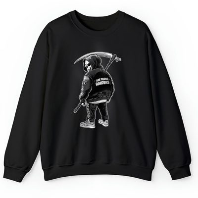 Las Vegas Raiders x Grim Reaper x NFL Halloween Unisex Sweatshirt TAS16500