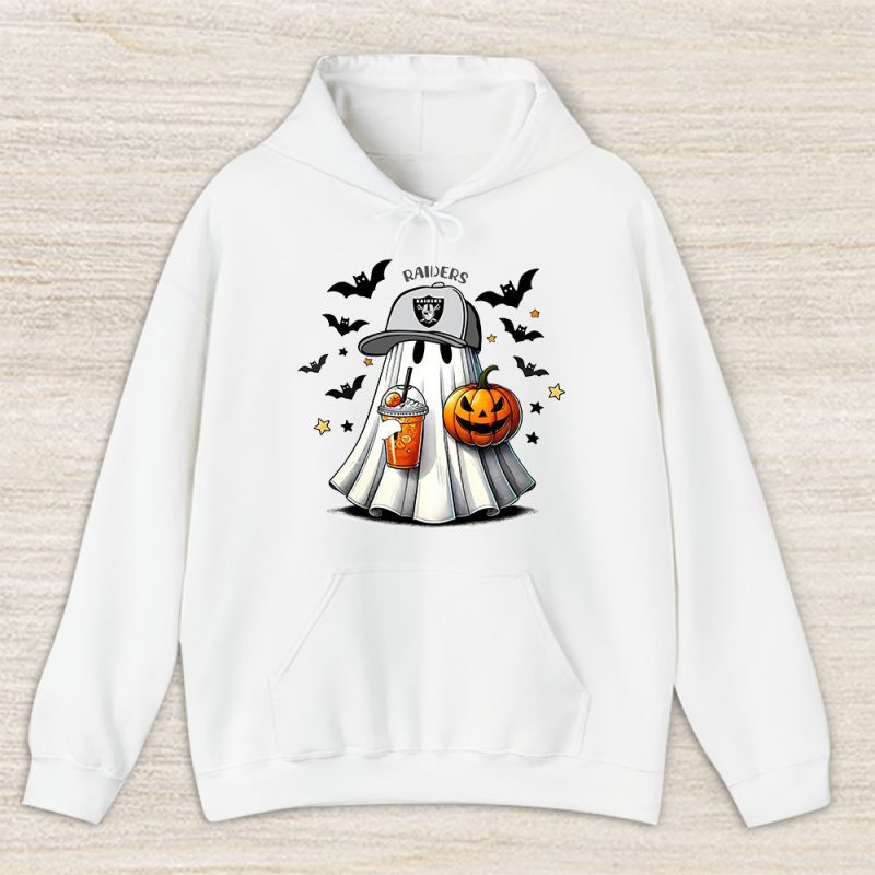 Las Vegas Raiders x Halloween Holiday NFL x Cute Ghost Unisex Hoodie TAH14846