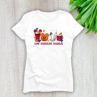 Los Angeles Angels x Halloween Horror Nights x Pumpkin Face Lady T-Shirt Women Tee LTL14816