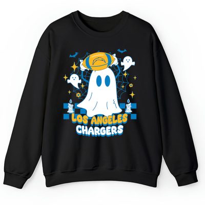 Los Angeles Chargers x Halloween Holiday NFL x Spooky Day x Cute Ghost Unisex Sweatshirt TAS14823