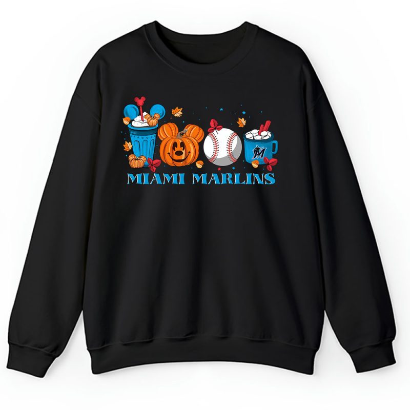 Miami Marlins x Halloween Horror Nights x Pumpkin Face Unisex Sweatshirt TAS15694