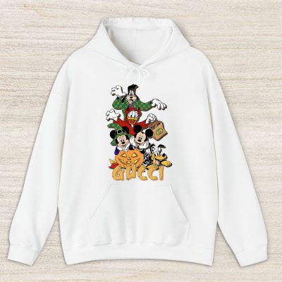 Mickey And Friends Happy Halloween Gucci Unisex Hoodie TAH14661