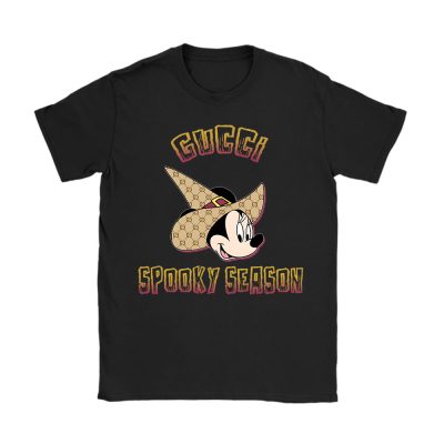 Minnie Happy Halloween Gucci Unisex T-Shirt Cotton Tee TAT14663