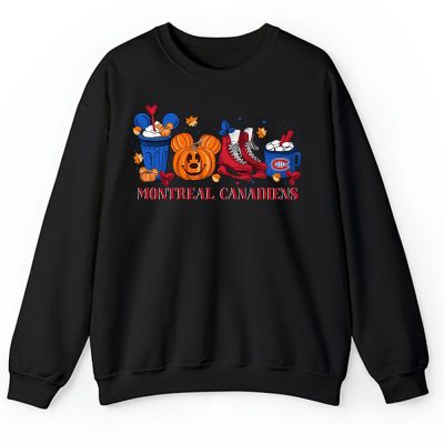 Montreal Canadiens x Halloween Horror Nights x Pumpkin Face Unisex Sweatshirt TAS14858