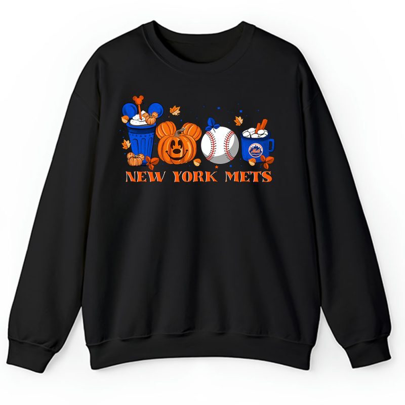 New York Mets x Halloween Horror Nights x Pumpkin Face Unisex Sweatshirt TAS14930