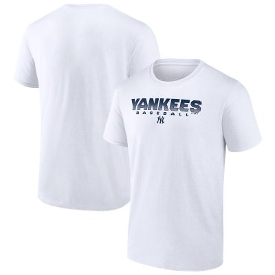 New York Yankees White Utility Player Unisex T-Shirt Cotton Tee