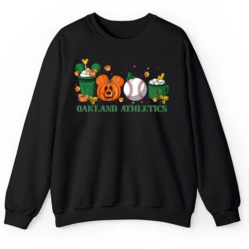 Oakland Athletics x Halloween Horror Nights x Pumpkin Face Unisex Sweatshirt TAS14942