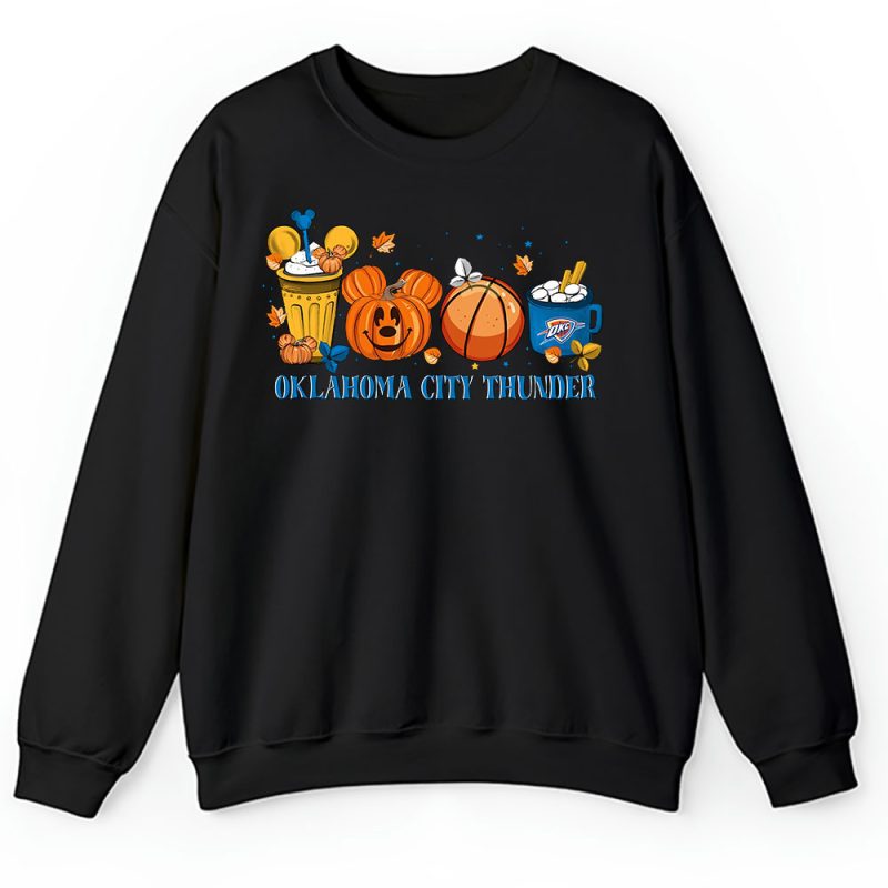 Oklahoma City Thunder x Halloween Horror Nights x Pumpkin Face Unisex Sweatshirt TAS14946