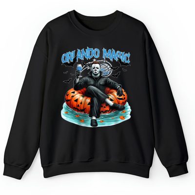 Orlando Magic x Halloween Masquerade NBA x Michael Myers Masked Killer Unisex Sweatshirt TAS15433