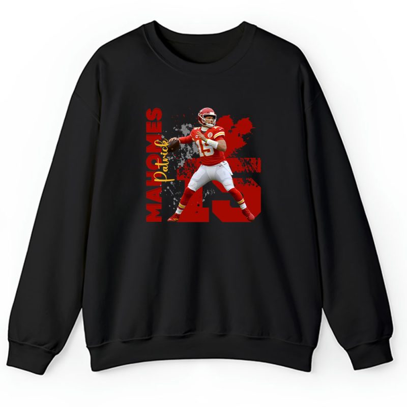 Patrick Mahomes 15 X Kansas City Chiefs Unisex Sweatshirt TAS14589