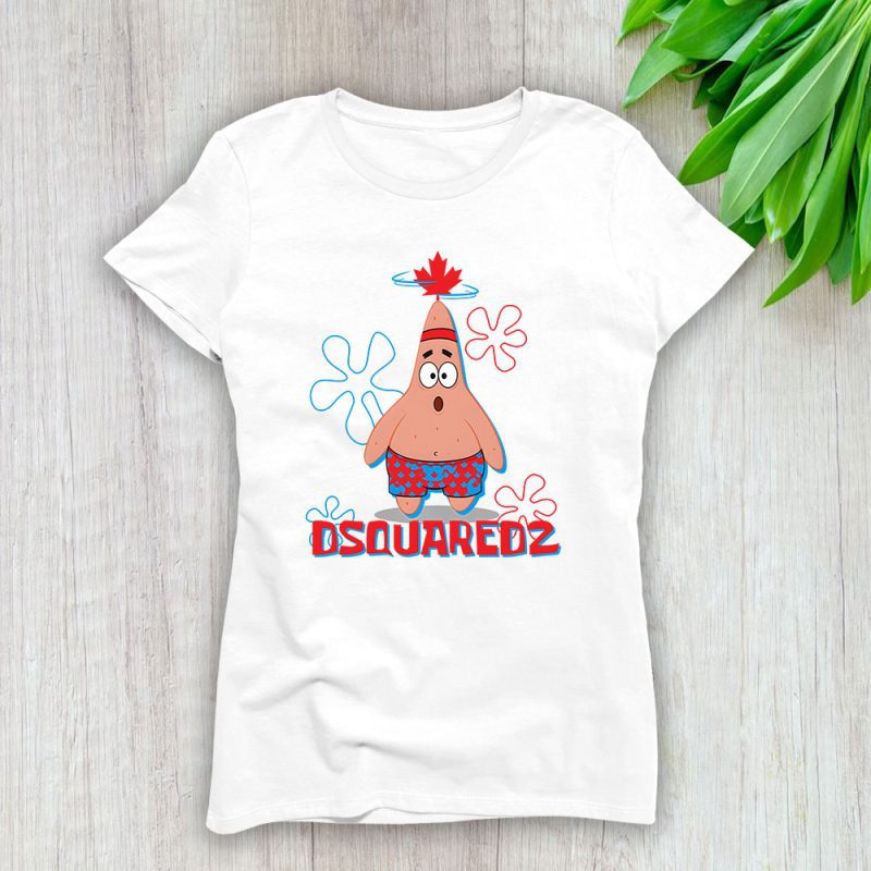 Patrick Star Dsquared2 Lady T-Shirt Women Tee LTL14628