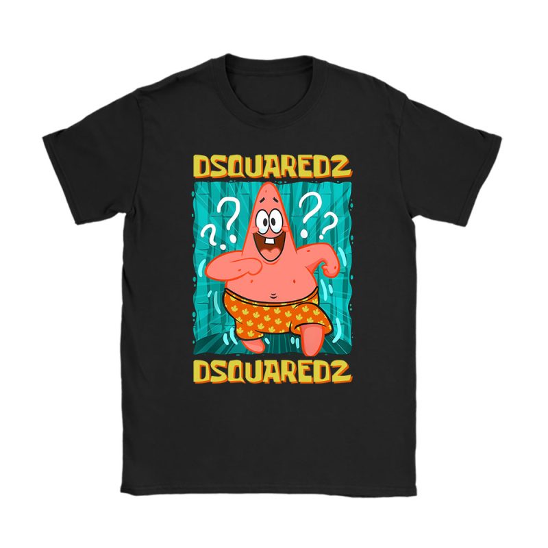 Patrick Star Dsquared2 Unisex T-Shirt Cotton Tee TAT14627