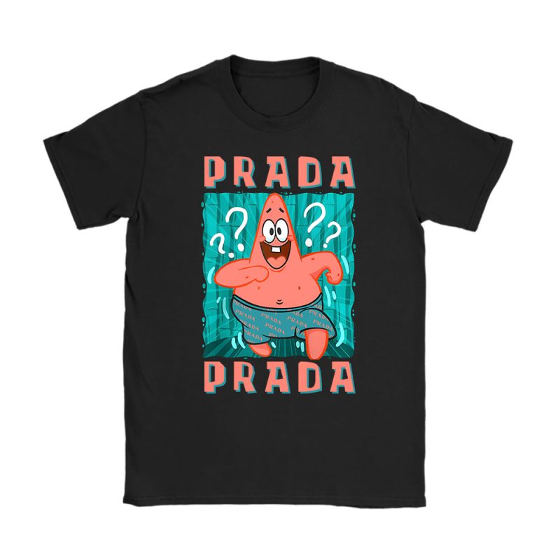 Patrick Star Prada Unisex T-Shirt Cotton Tee TAT14636